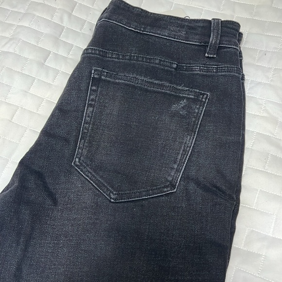 Zara men’s distressed jeans black size us 34 / slim fit - Picture 12 of 13